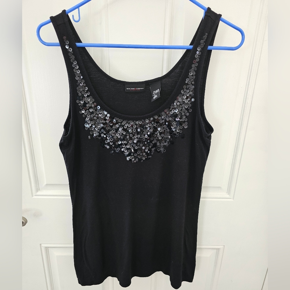 Sequin Tank Top